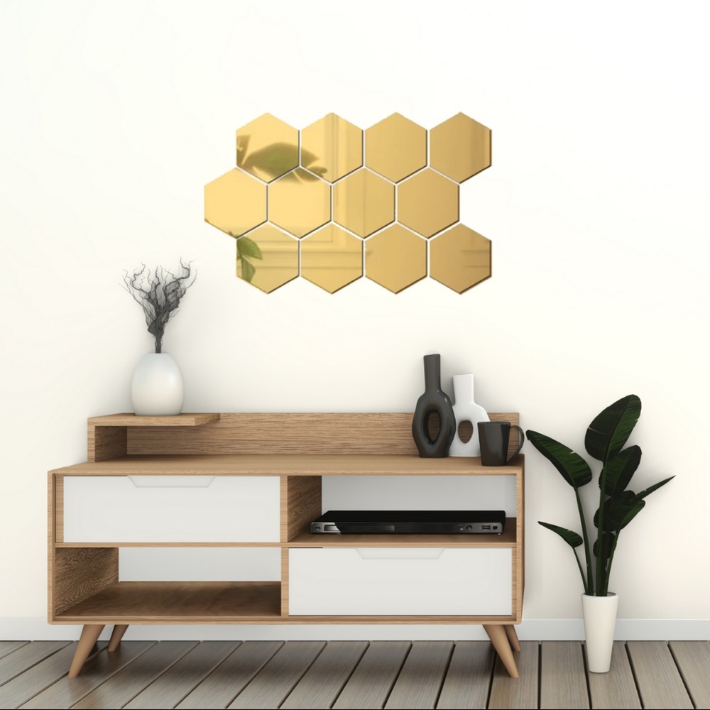 Metallic Reflective Wall Stickers